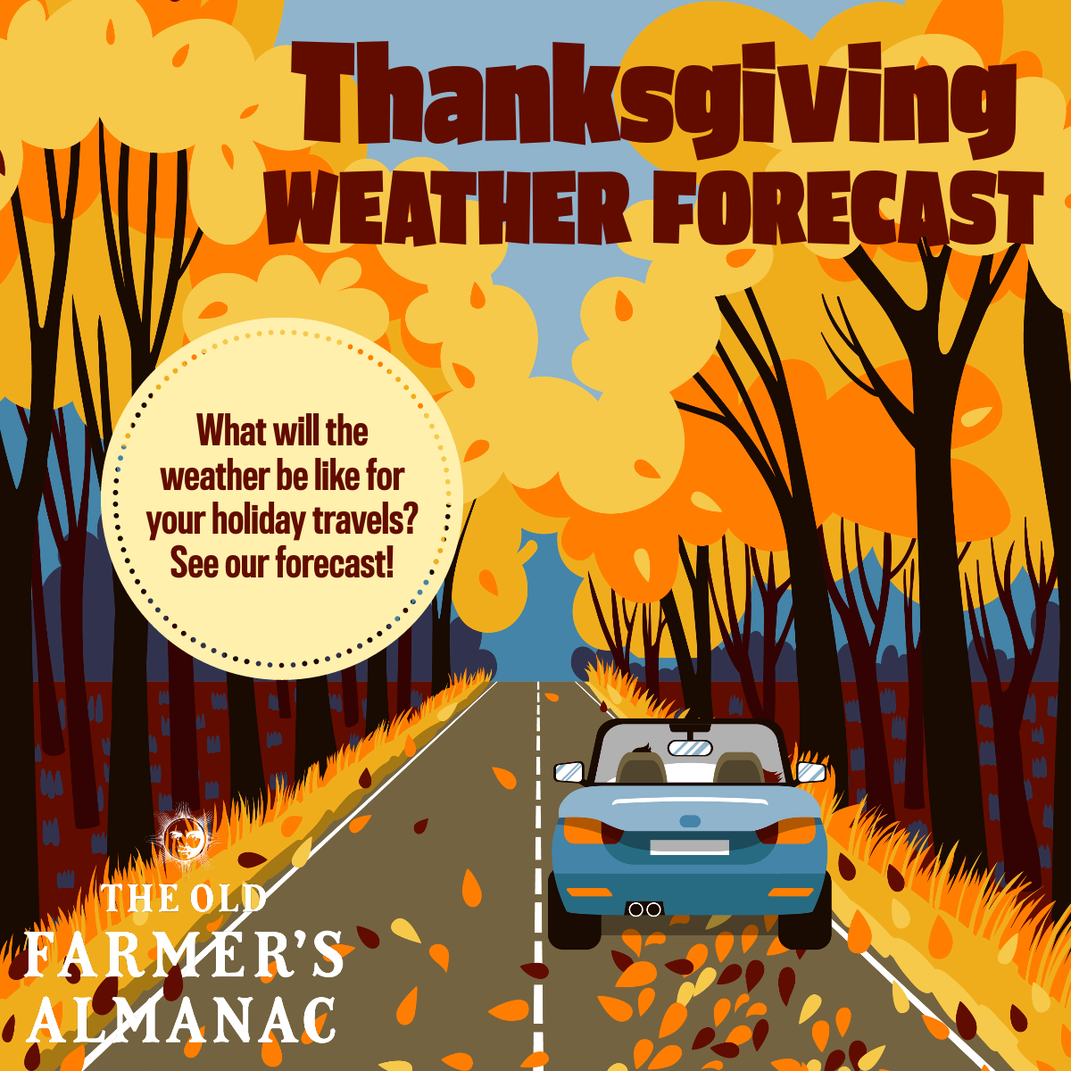 Weather for November and Thanksgiving 2024 Rain or Snow? The Old